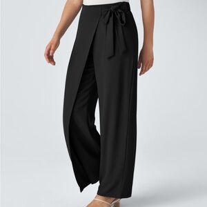 HALARA Black Wide Leg Pants